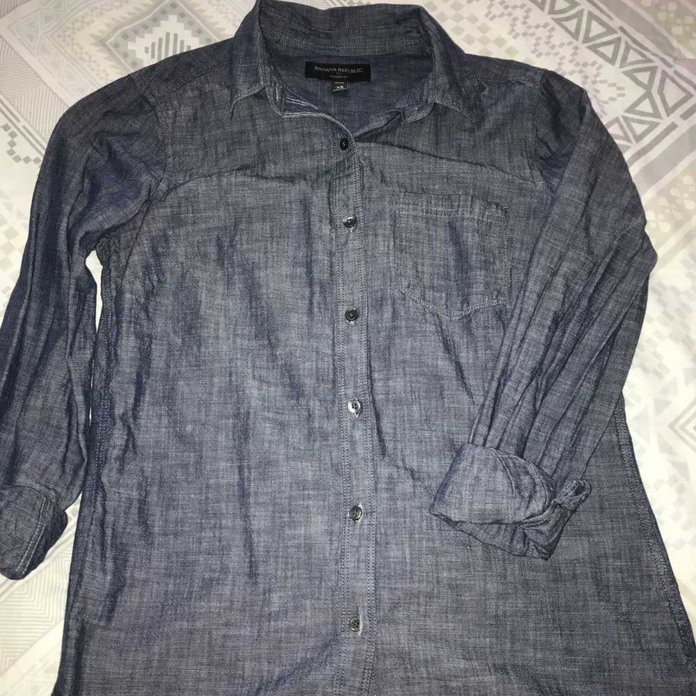 Denim Banana Republic professional button up